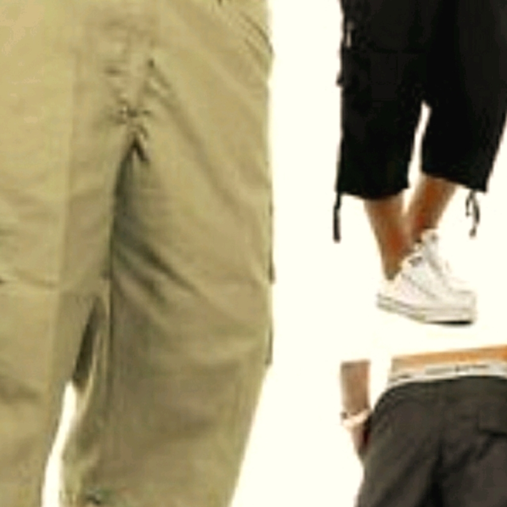 Men's Dickies Tan Khaki 3//4 CoolFit Capris